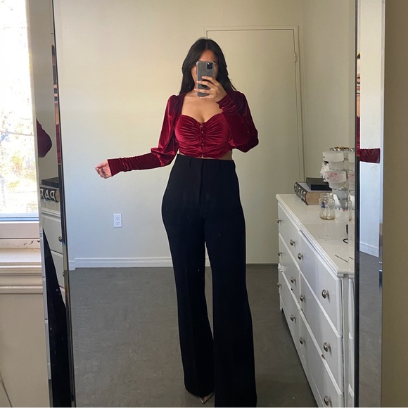 🛍️VELVET CORSET TOP - Picture 3 of 7